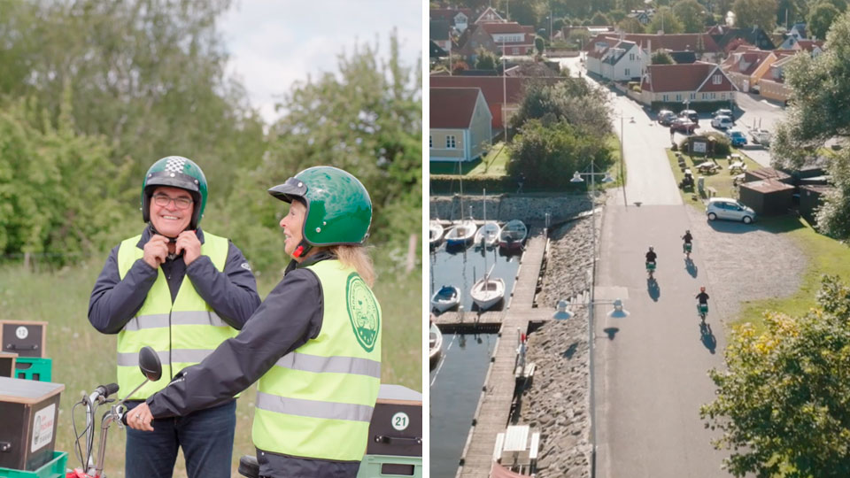 Puch Maxi tur i Viborg med Knallertoplevelser.dk